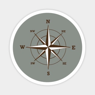 wind rose Magnet